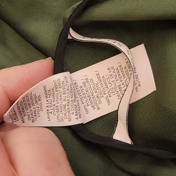 NWOT Victoria's Secret Green chemise - Picture 6 of 6